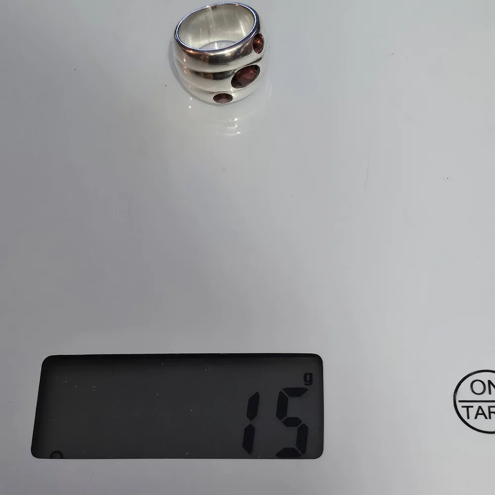 Nicky Butler Silver Cigar Band Ring - Picture 7 of 8